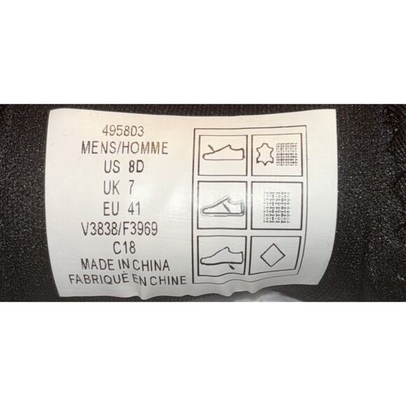 Lands' End Men's Sneaker‎ Water Shoes Black Size 8 D Hiking Shoes Outdoor Bungee - Picture 11 of 11